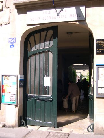  Ecole élémentaire, rue Saint-Jacques